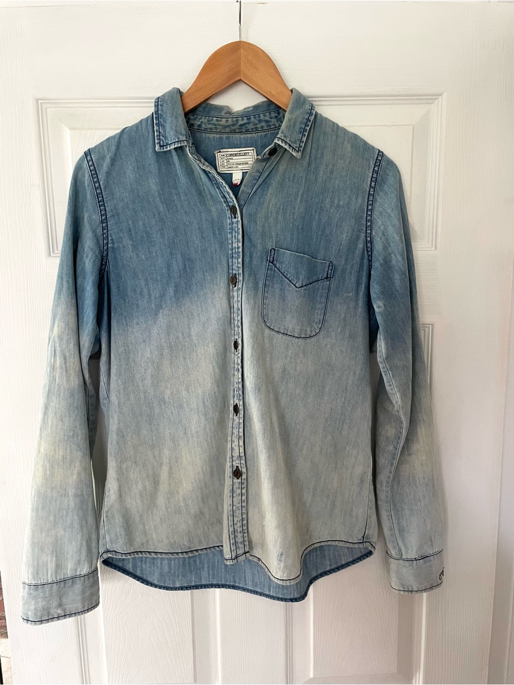Current Elliott umbre denim shirt